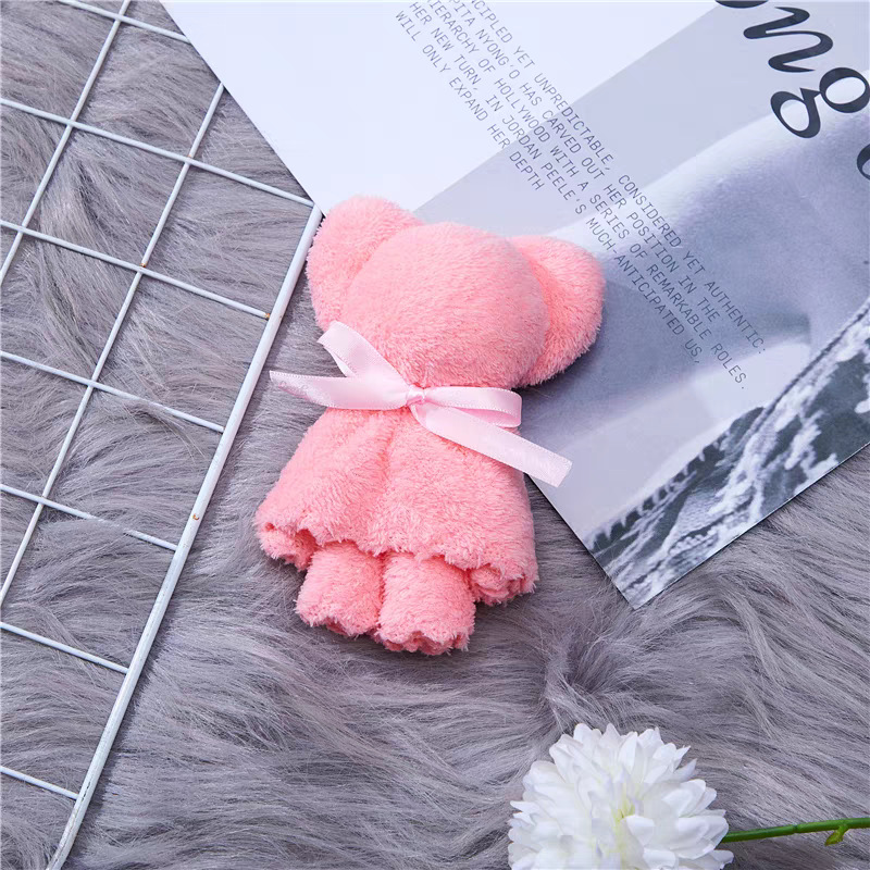 Bear Towel Souvenir Birthday Return Gift Holiday Wedding Store Celebration Annual Meeting Event Cute High-Looking Practical Gift