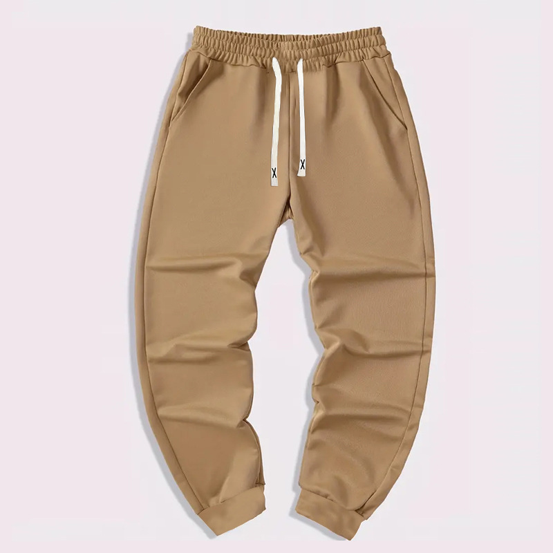 Cross-border High Street New Men's Solid Color Sweatpants Teenagers Men's Sports Leg Pants
