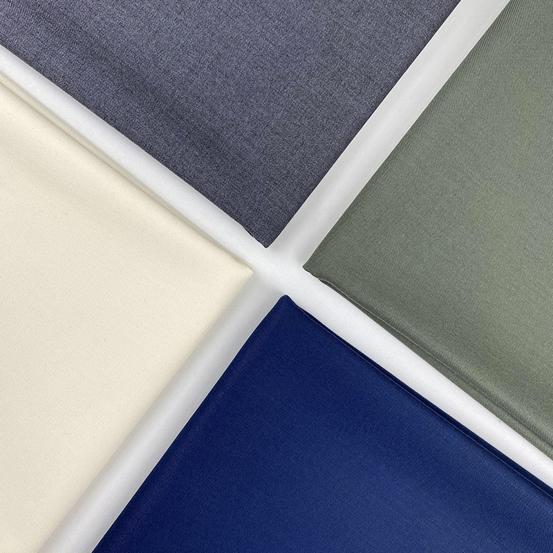 in stock Supply TR Twill Suit Fabric 370g Plain Serge Men's and Women's Suit Business Wear Fabric