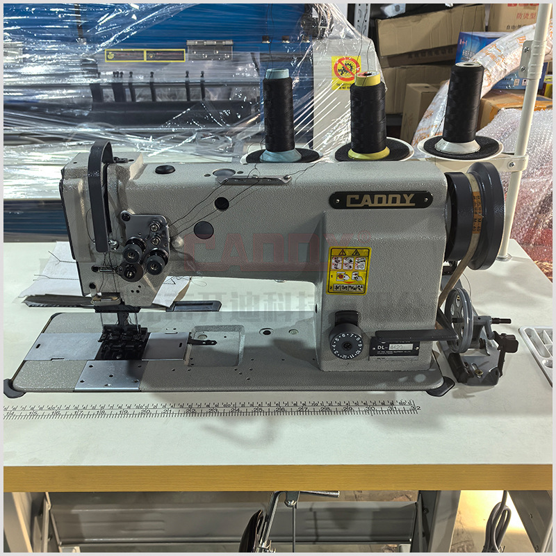 Caddy Du Series Industrial Grade Single and Double Needle Sewing Machine, Luggage and Leather Sewing Equipment, Thickeneded Leather/Acc