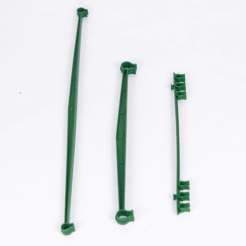 Connecting rod buckle climbing rod snap bag plastic steel pipe cucumber rack grape rack balcony support courtyard gardening garden