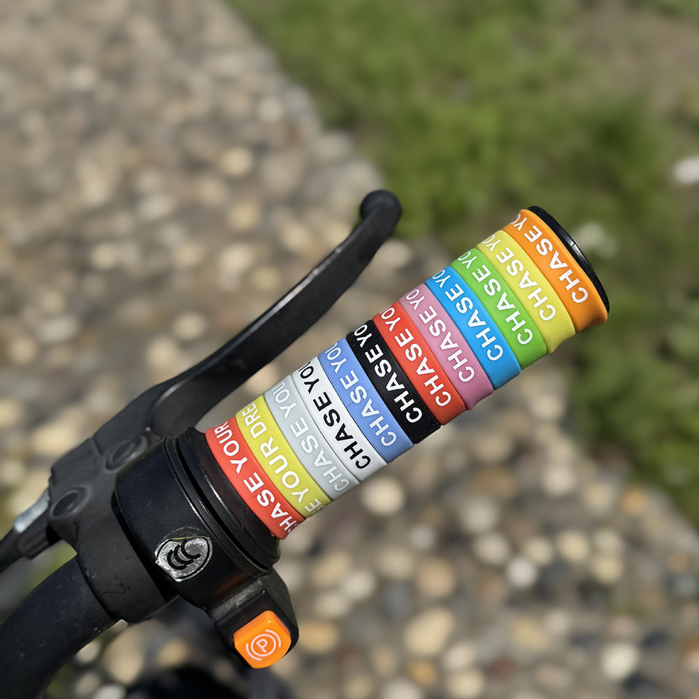 Electric Motorcycle Handlebar Cover Silicone Anti-Slip Ring 30mm Mavericks No. 9 Motorcycle Waterproof Anti-Slip Handlebar Cover Handlebar Rubber Cover