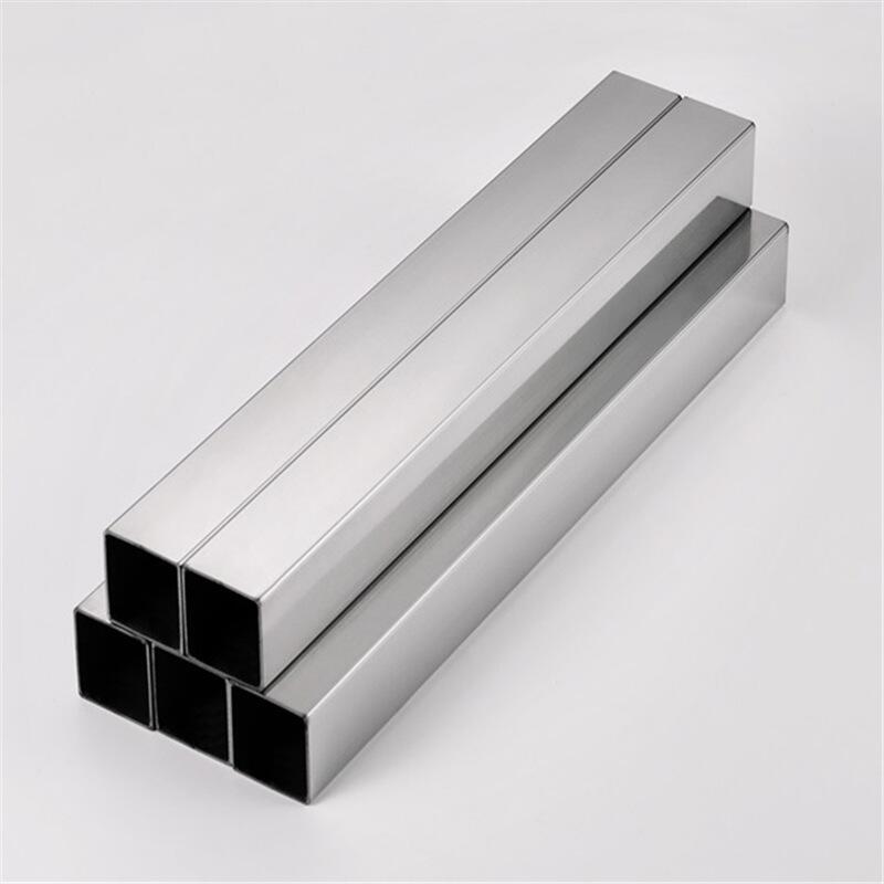 Square Tube 304 316L Hollow Square Steel 2205 2507 310S Rectangular Tube 45 # Galvanized Seamless Square Tube