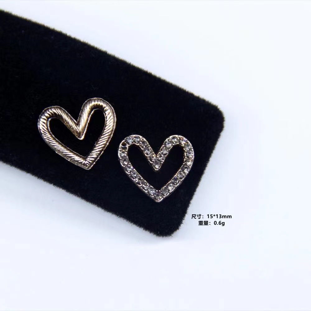 Alloy stars love rhinestone full diamond letters alloy jewelry hair clip DIY hair accessories headdress material accessories