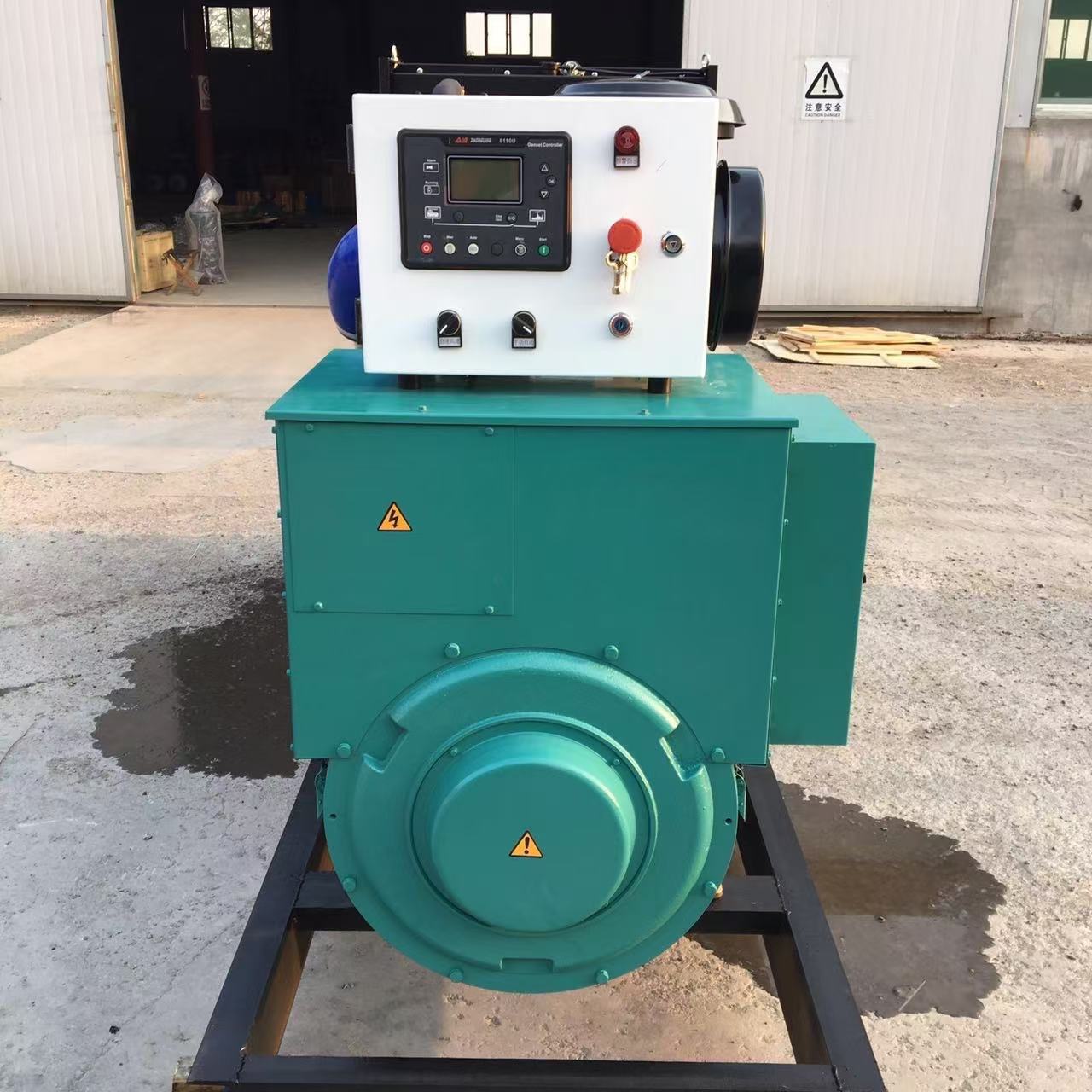 Biogas Generator 30 Kw 380V Backup Gas Generator Set for Breeding Plant 30Kw Biogas Generator Set