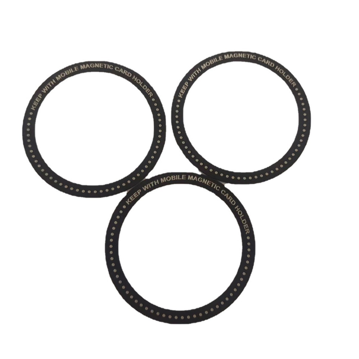 Wireless Charging Special Magnet Sheet Car Magnetic Magnetic Mobile Phone Holder Accessories Universal Iron Sheet Can LOGO