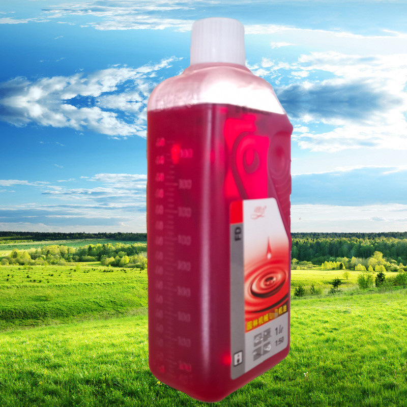 Gasoline saw oil two-stroke lawn mower garden machinery lubricating oil 2T combustion mixed oil 1L