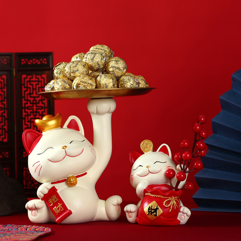 Счастливый кот, декор для дома и офиса, подарок на новоселье