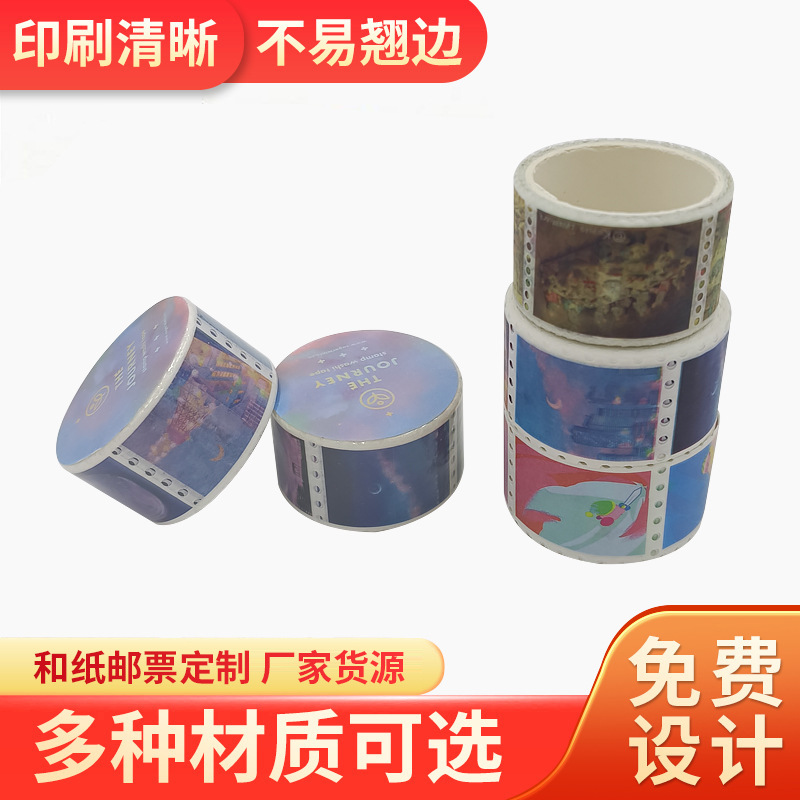 American Stamps, British Stamps, Australian Stamps, Various Countries' Punched Stamps, Decorative Retro Stamp Stickers, Source Manufacturers