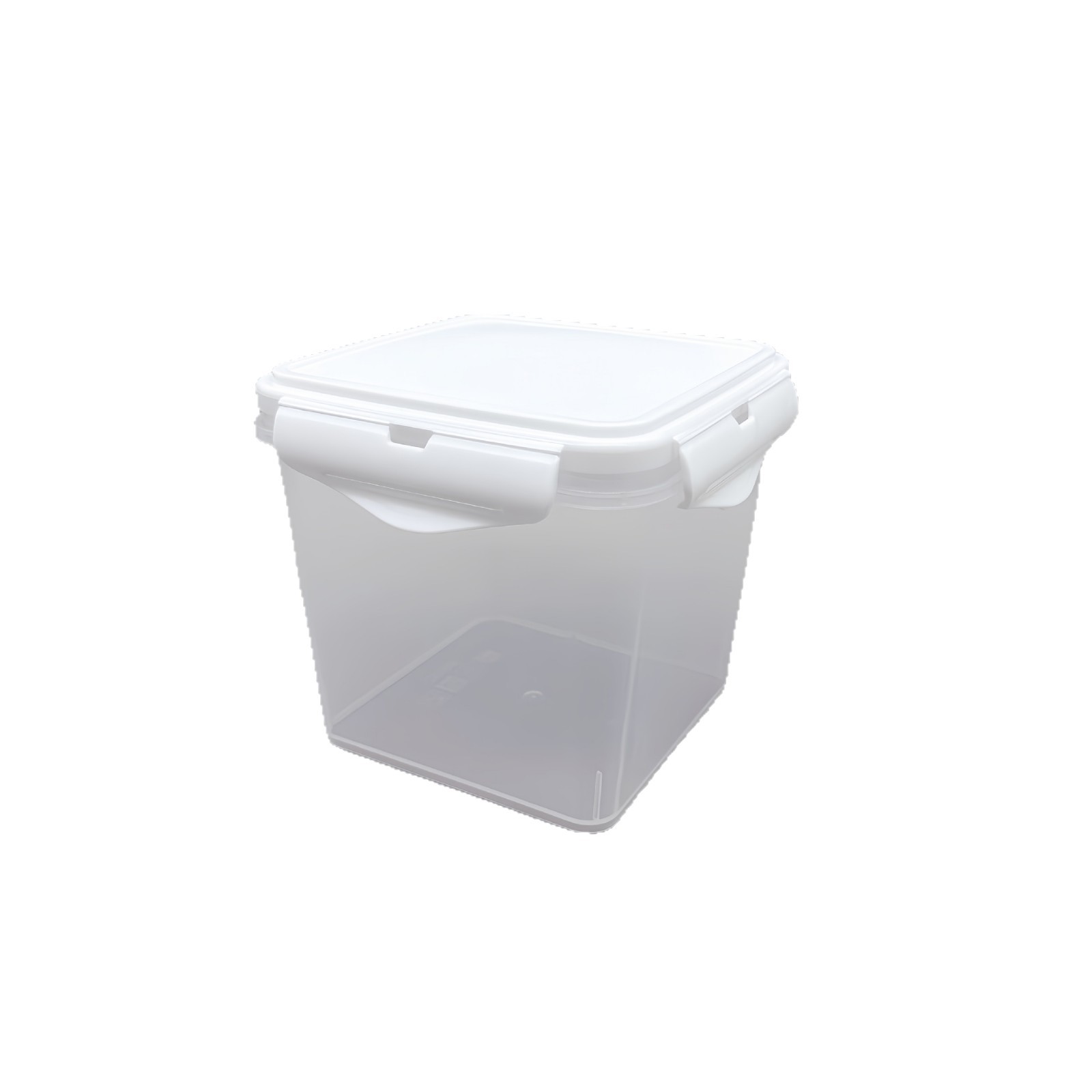 Factory Direct Sales Square Transparent Plastic Sealed Box 1kg Food Grade Pp Commercial Yogurt Preservation Box with Lid