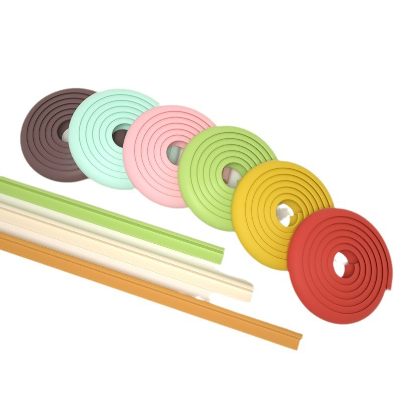 Baby Anti-Collision Strips Can Chew Wall Corner Strips, Self-Adhesive Anti-Collision Wall Stickers, Bedside Soft Bags, Kindergarten Anti-Collision Strips
