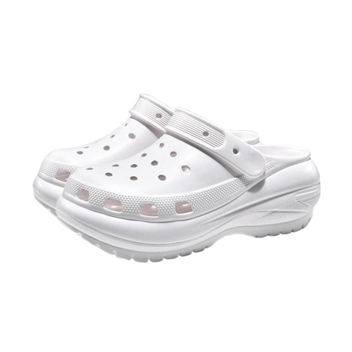 Summer Outdoor Thick-Soled Height-Increasing Closed-Toe Eva Breathable Non-Slip Wear-Resistant Camping Sandals