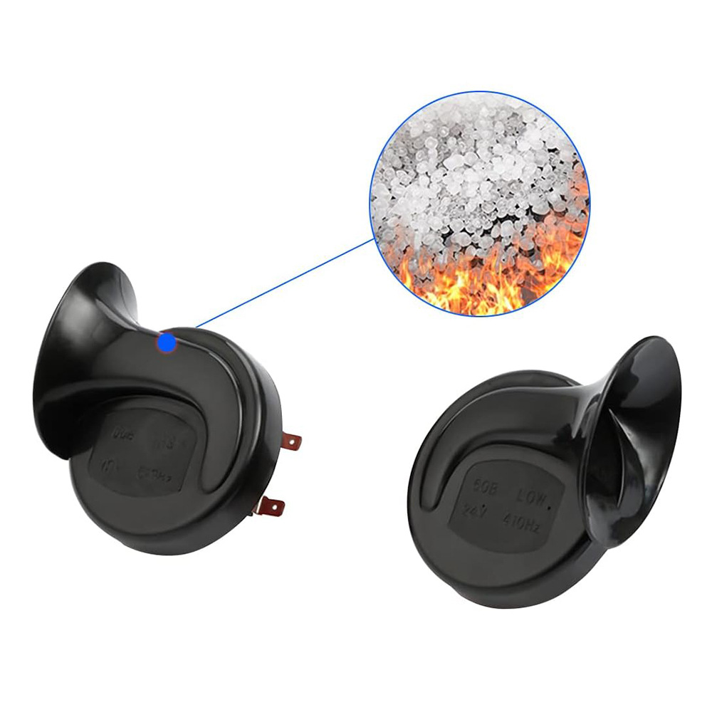 12V high bass modified snail horn car waterproof car electric horn Generation Train Horn