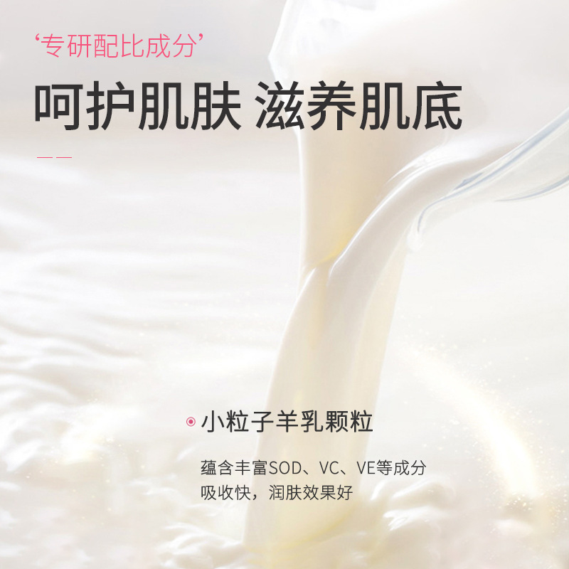 TLYA goat milk nicotinamide hand mask tender white moisturizing hand care hand mask foot mask removing calluses gloves