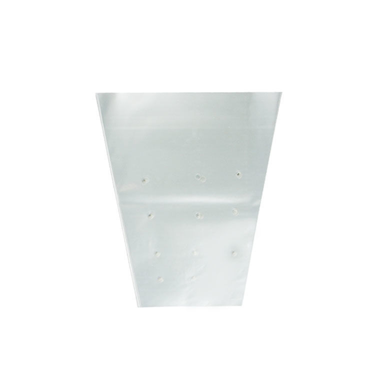 Disposable plastic fruit bag transparent trapezoidal OPP fresh-keeping bag heart-shaped raisin grape packaging bag 100 pcs/bag