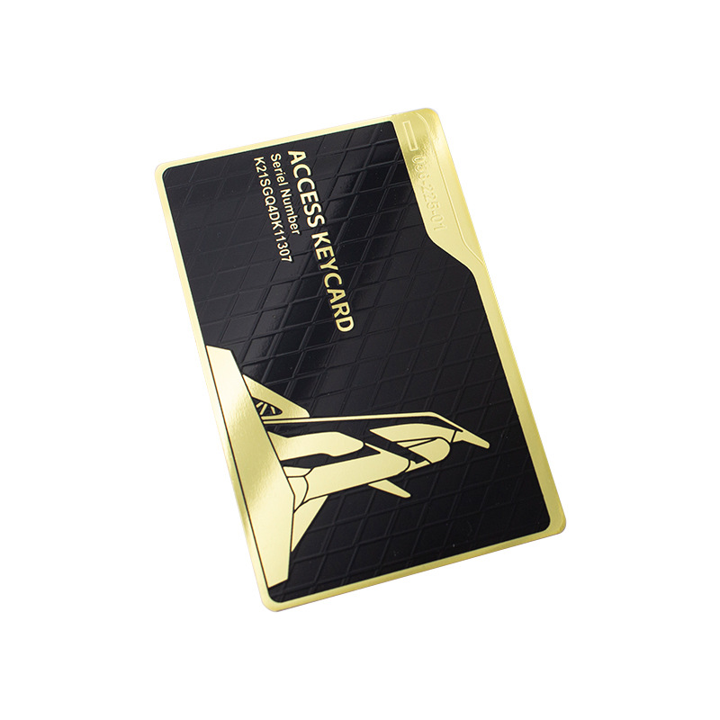 Delta Cartoon Action Game Peripheral Nfc Alloy Room Card General Manager President King Metal Key Card