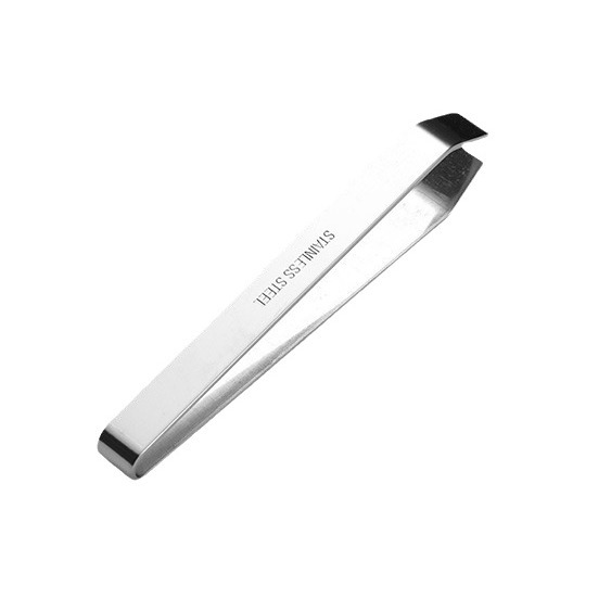 Stainless steel hair plucker fish bone plucker kitchen pig hair clip thickened chicken duck goose hair clip plucking tweezers garlic stripper