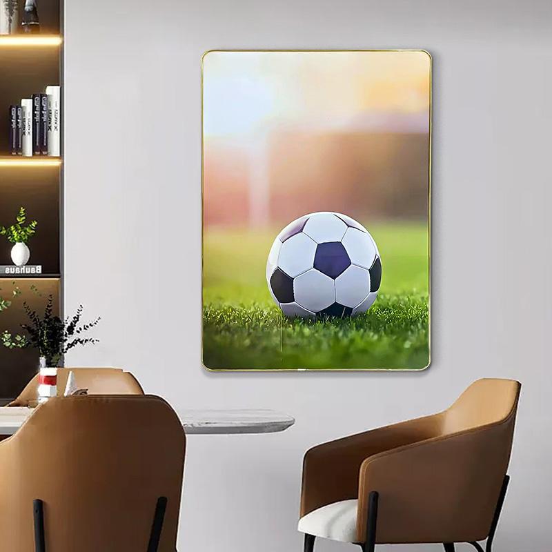 Children's Room Decorative Painting Boy's Bedroom Bedside Background Wall Hanging Painting Football Club Hanging Painting Football 4060