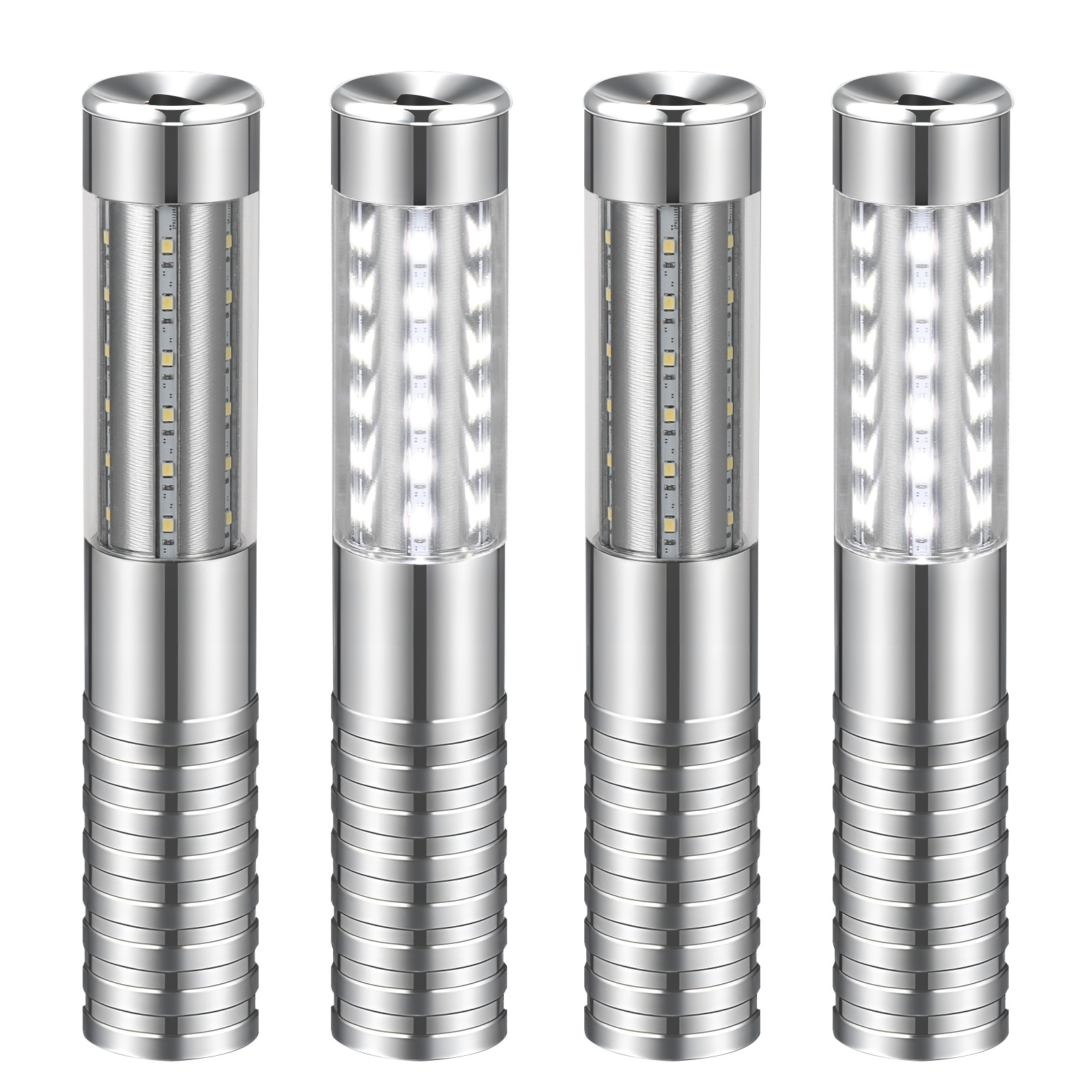 Cross-Border Led Rechargeable Luminous Fluorescent Stick Bar Ktv Handheld Flash Stick Wine Extended Atmosphere Champagne Stick Wholesale