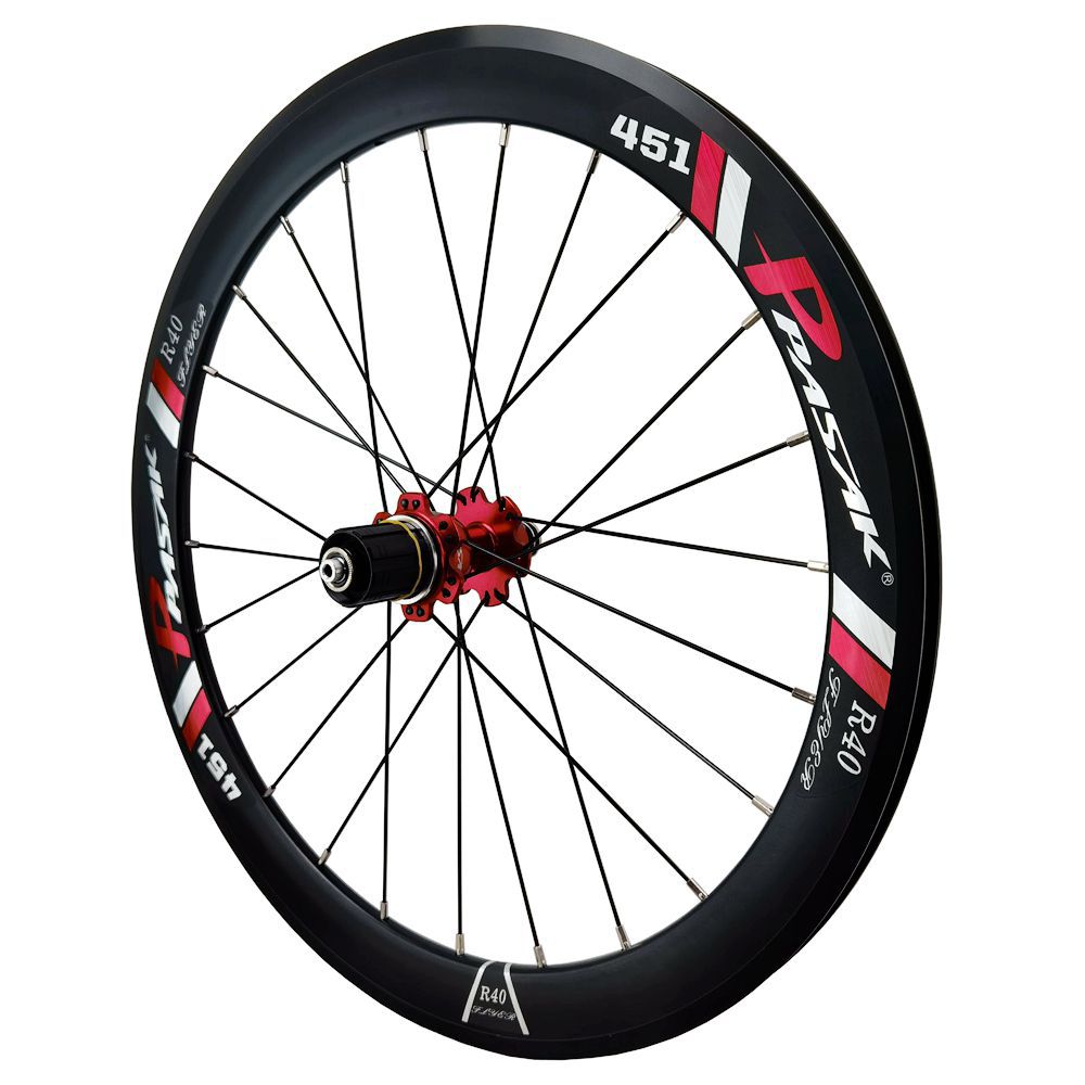 Bike wheel folding wheel set 20 inch 1-1/8v brake 1-3/8 451 MM100/130mm small wheel diameter BMX