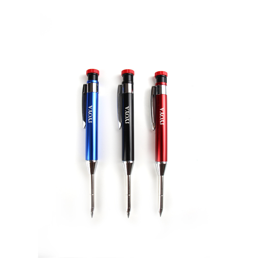 High-Quality and Durable Metal Woodworking Pencil Deep Hole Marking Marking Tool 2.8mm Colorful Woodworking Lead