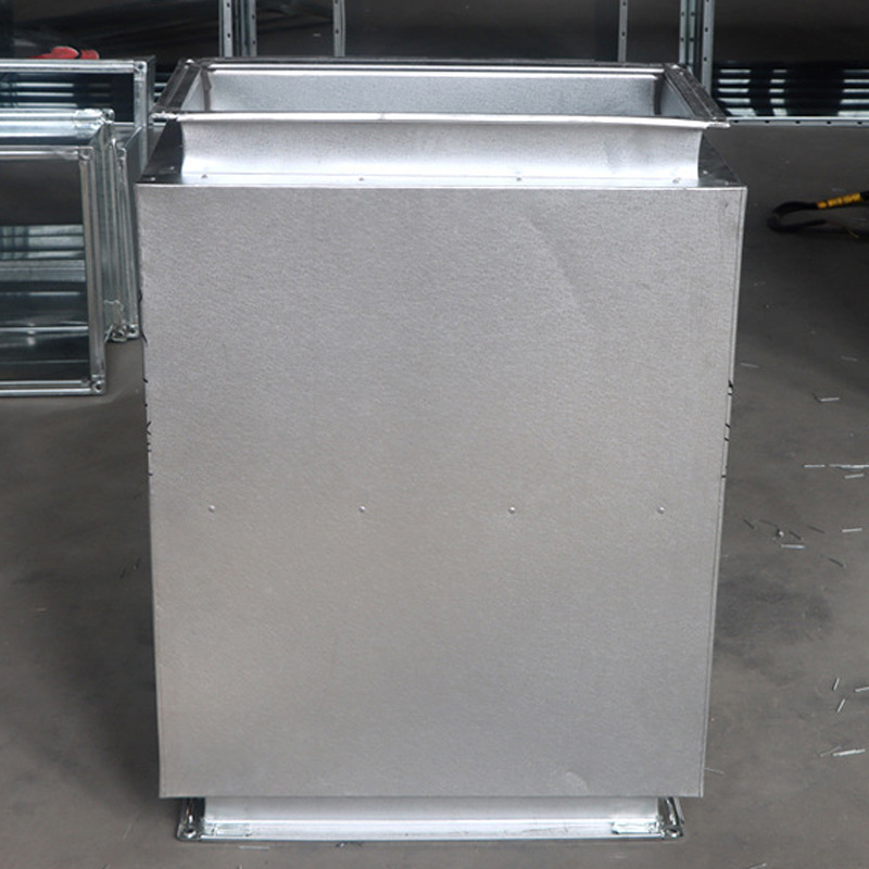 Fan Muffler Noise Reduction Air Conditioning Outlet Round Square Industrial Silencer Duct Resistance Composite Muffler