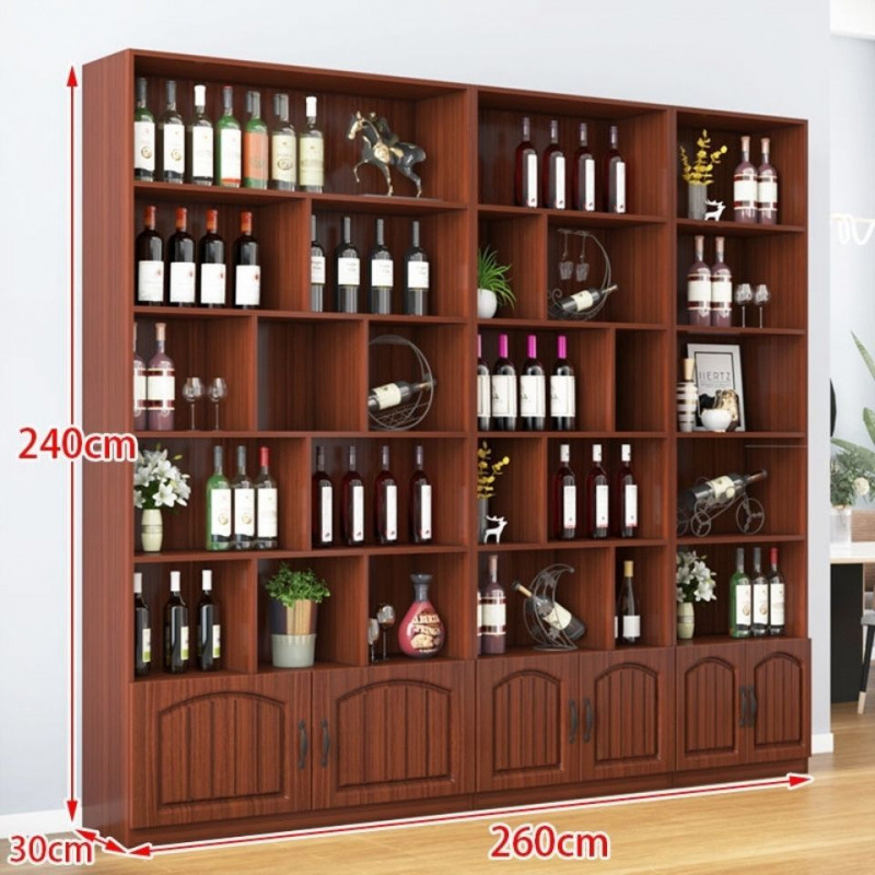 Red Wine Cabinet Display Cabinet Store Wine Cabinet Display Rack Wine Rack Tea Household Wine Cabinet Floor Cabinet Display Cigarette Cabinet Container