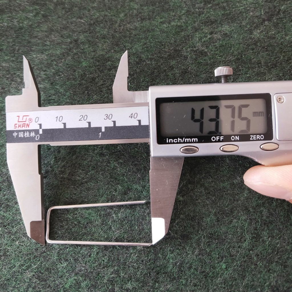 Spot flower green plant M-shaped needle U-shaped German needle Moss fixed wreath making tree sculpture M-shaped needle