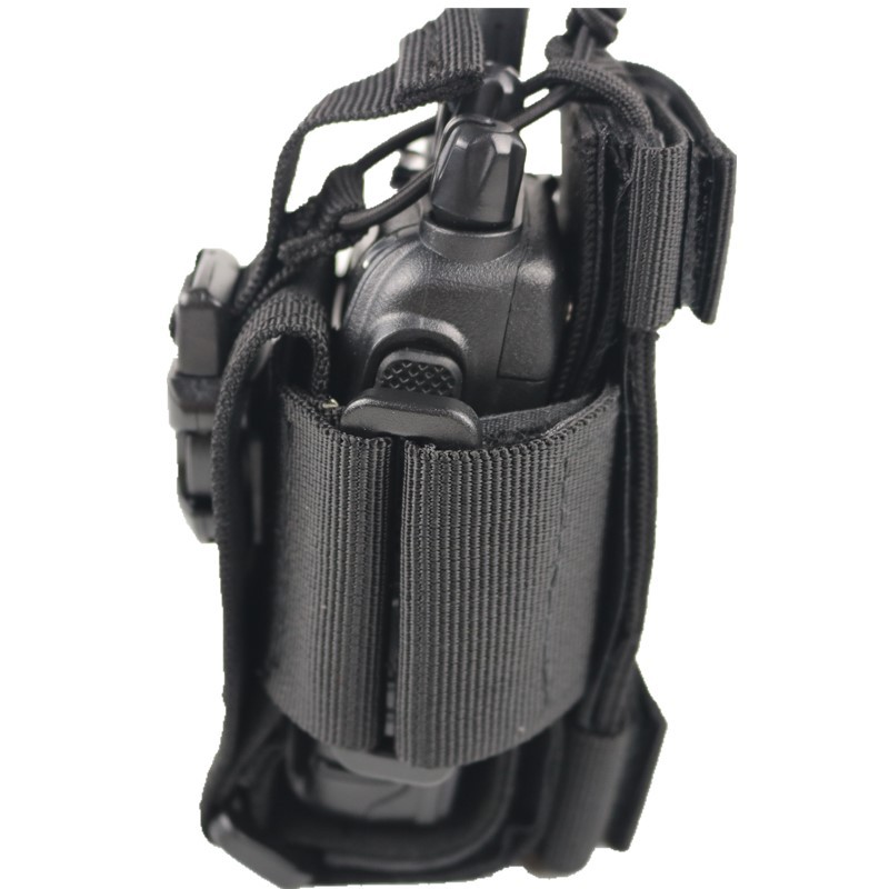 Tactical Walkie-Talkie Set Outdoor Wireless Pager Protective Cover Multi-Functional Tool Bag Portable Walkie-Talkie Bag