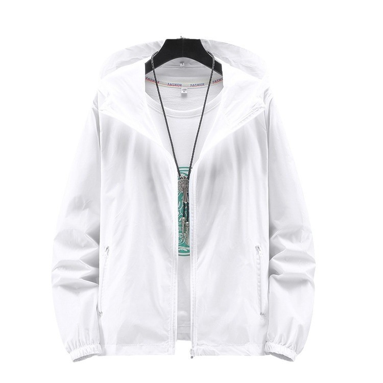 Sun Protection Clothing for Men and Women in Summer Breathable Thin Couple Skin Clothing Outdoor Long-Sleeved Jacket Fishing Clothing Windproof Clothing Factory