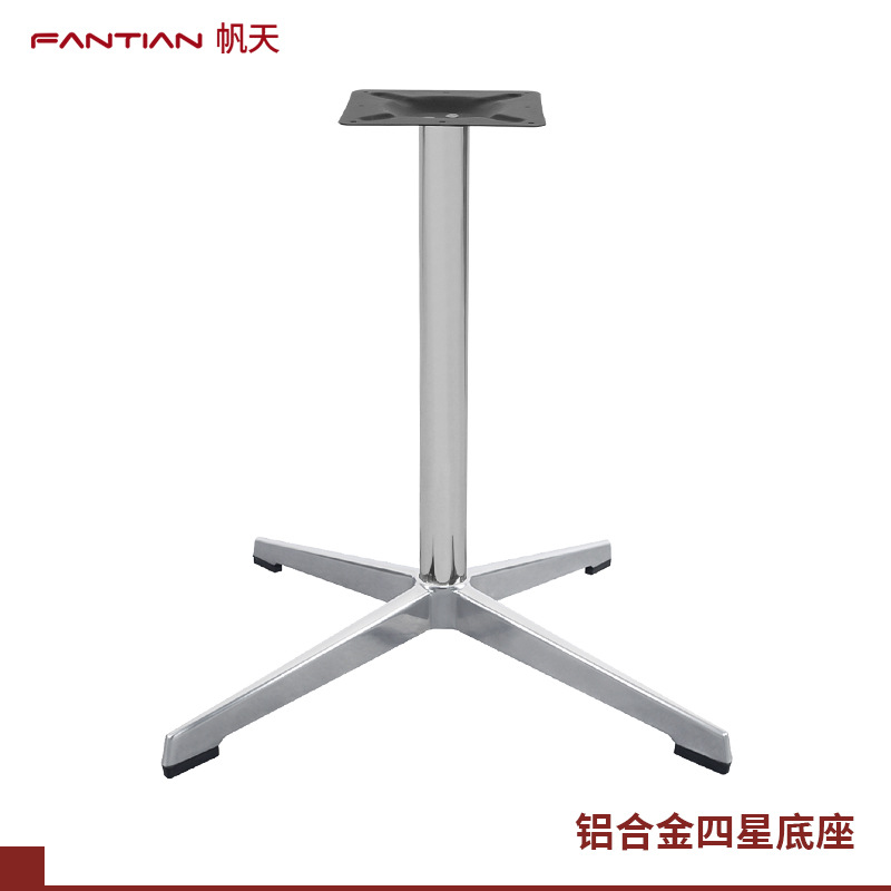 Nordic Light Luxury Aluminum Alloy Negotiation Table Reception Table Coffee Milk Tea Shop Round Slate Table Factory Wholesale