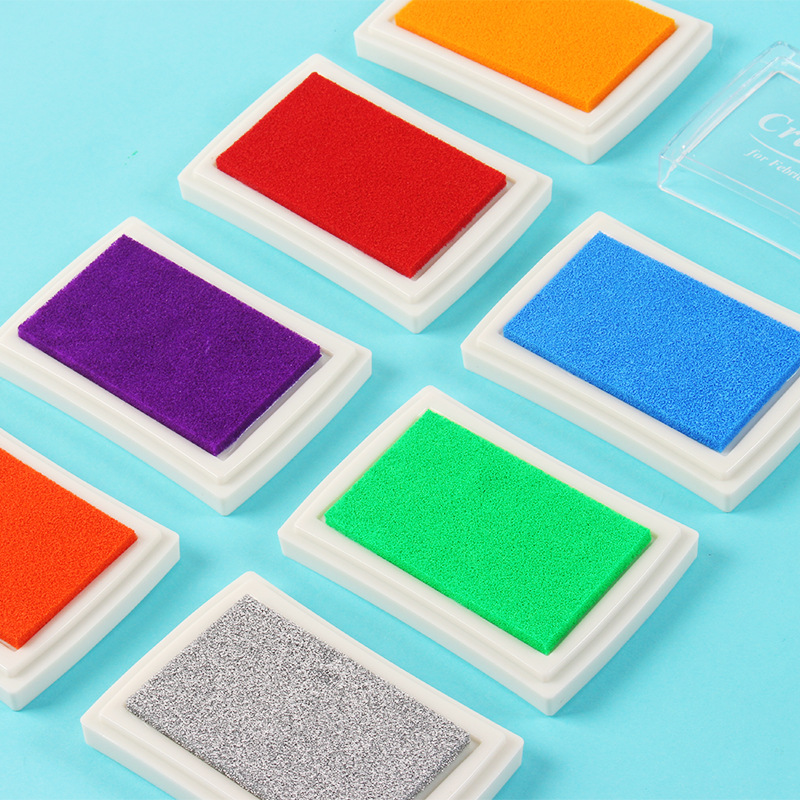 Easy to clean baby special hand and foot print ink pad printing pad baby newborn commemorative baby children hand and foot print oil box