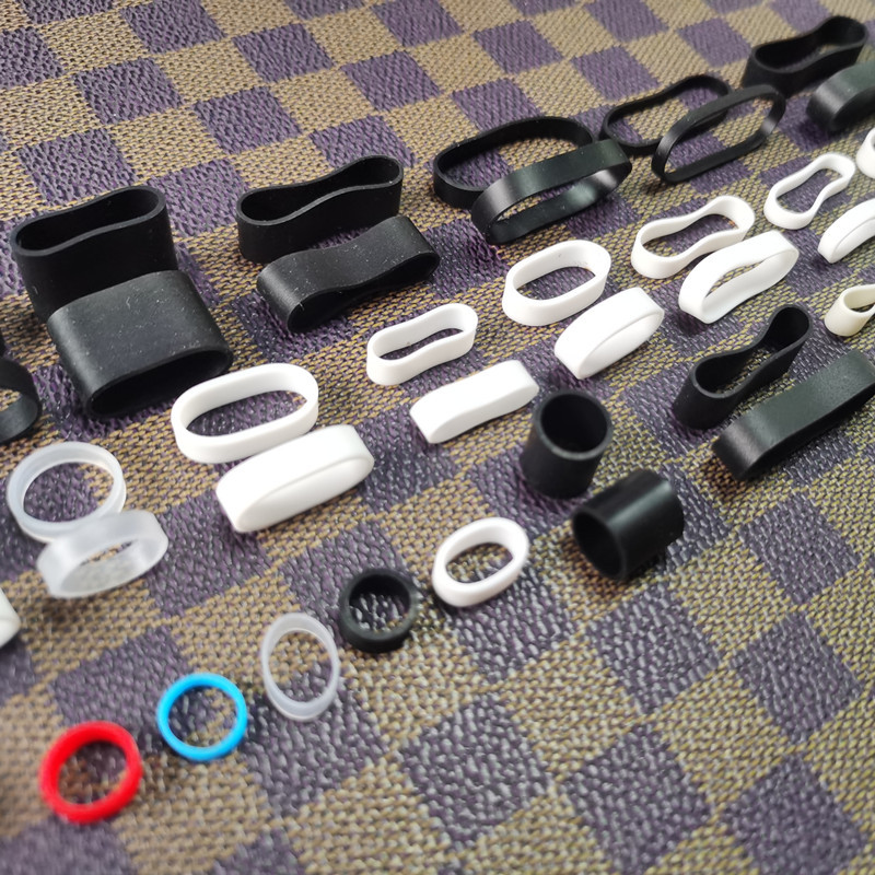 Продажа резинок из силикона, не стареют, термостойкие, черные и белые