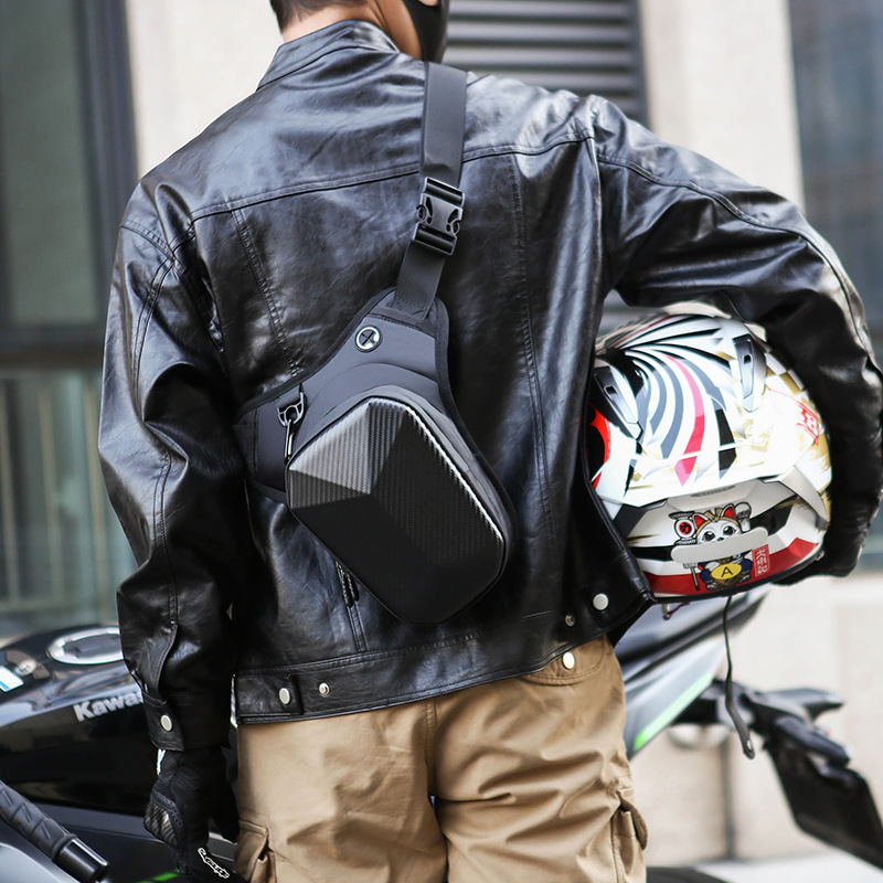 New Tactical Motorcycle Leg Bag Waterproof Rider Waist Bag Riding Motorcycle Crossbody Bag Men's Chest Bag Motorcycle Travel Equipment