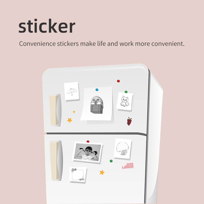 New small portable wireless thermal photo printer pocket student mini wrong question label printer