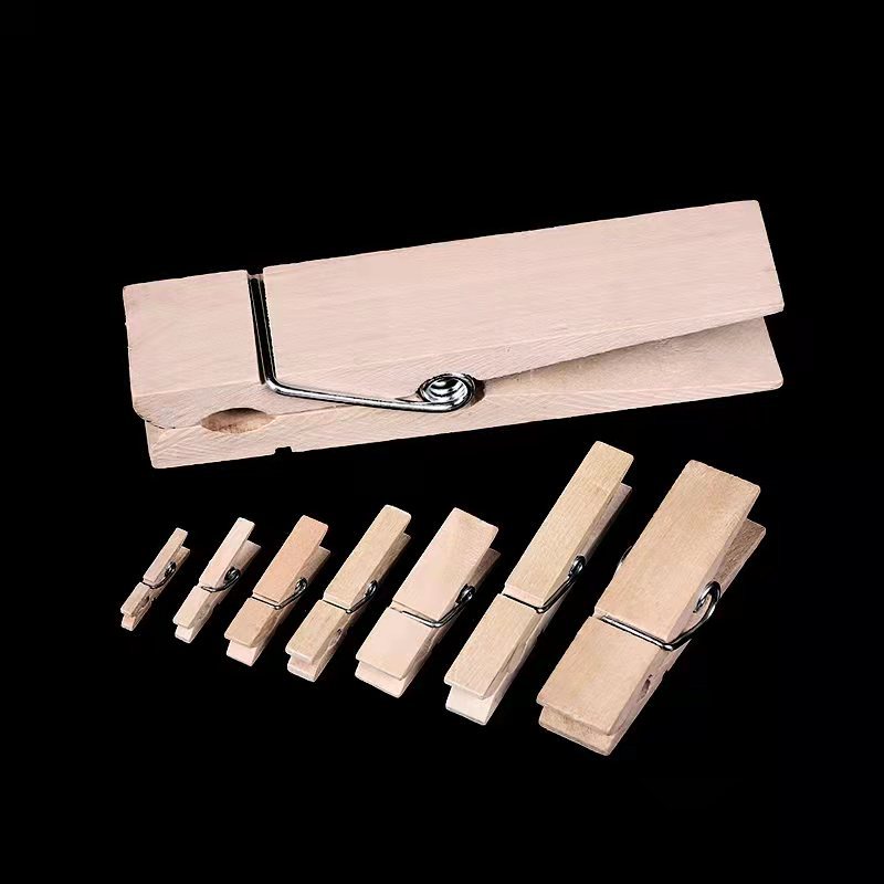 Оптовая продажа деревянных маленьких зажимов, DIY, декоративные зажимы для фото