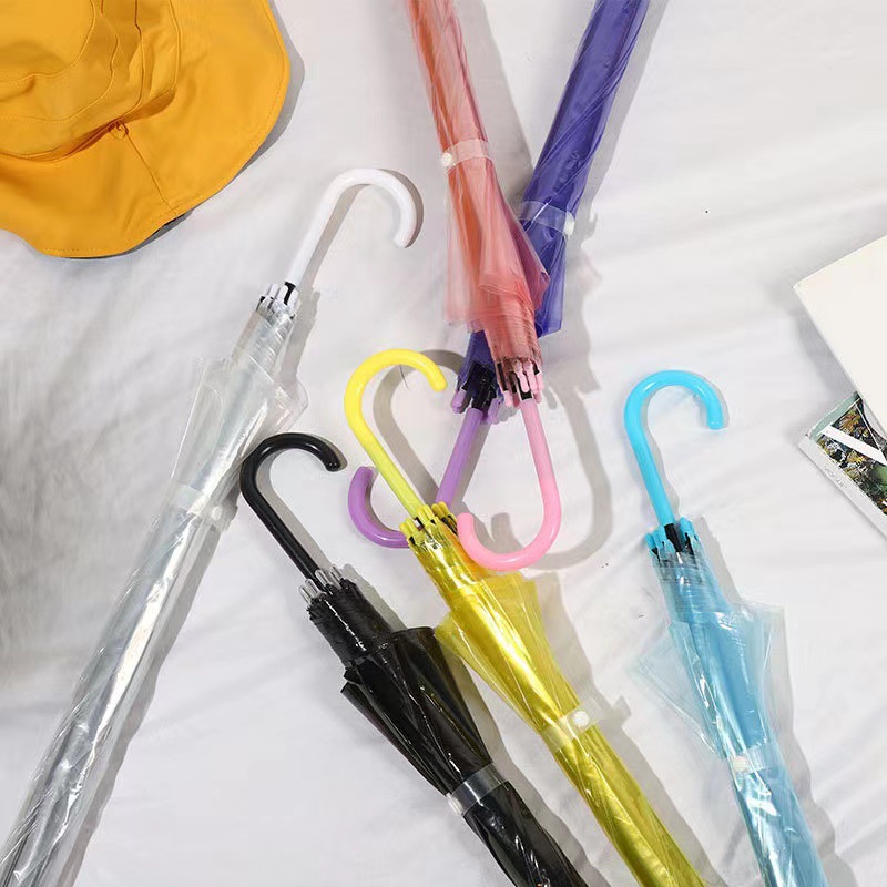 Прозрачные зонты оптовая продажа одноразовые пластиковые зонты автоматические прозрачные зонты