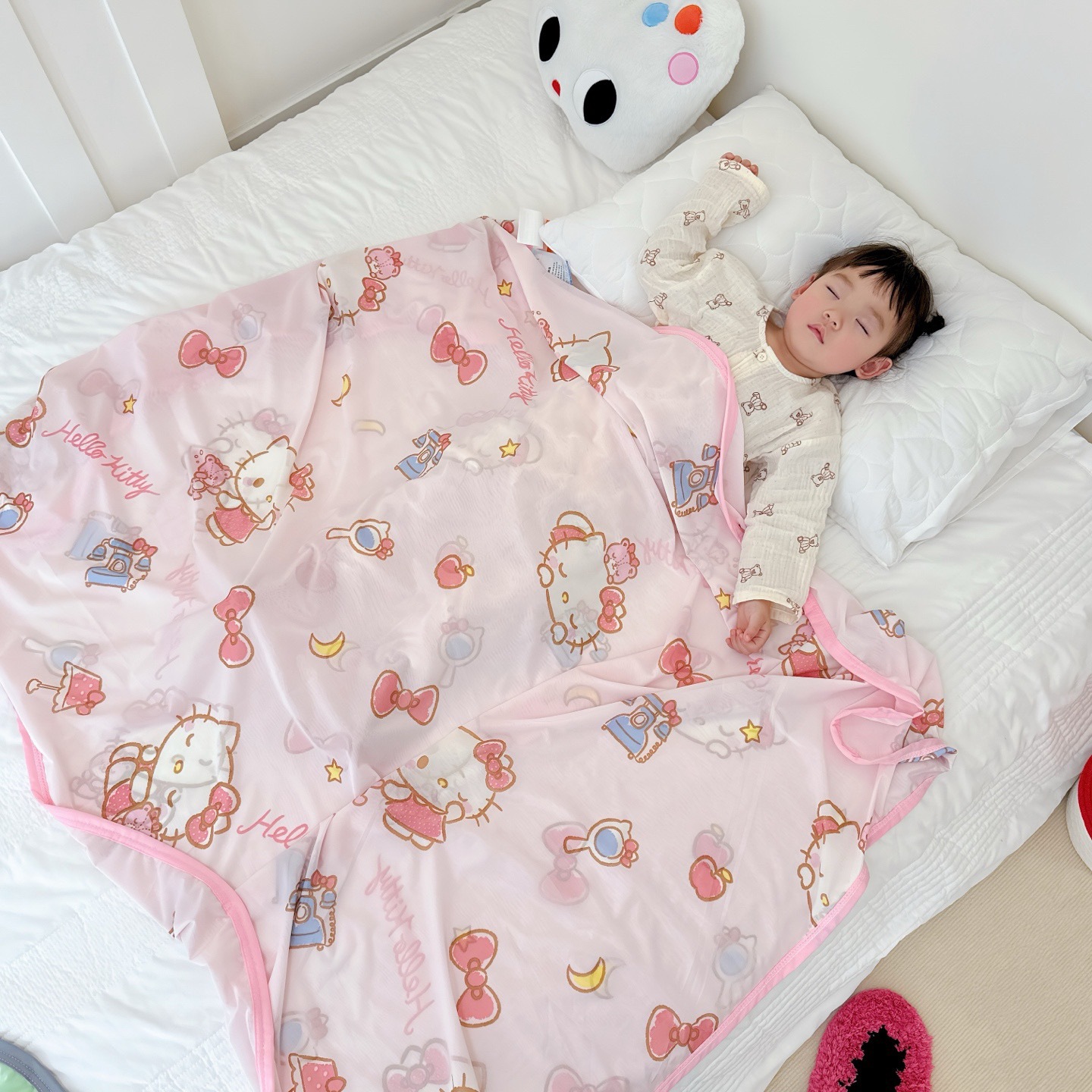 Sanrio Baby Fiber Cooling Blanket Baby Child Car Cover Blanket Children's Blanket Baby Air Conditioning Blanket