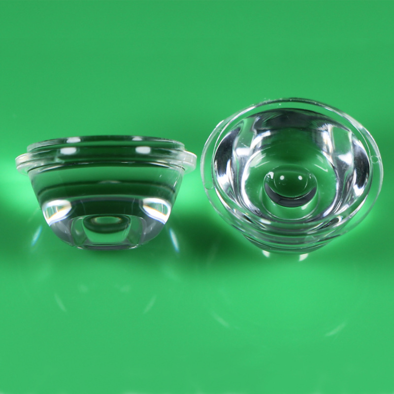 Led Lens Single 20mm 90 Degree 120 Degree Glossy Lens 1W High Power Imitation Lumens Lens Acrylic