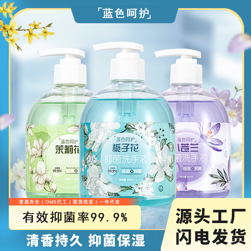 Антибактериальное средство для мытья рук Blue Care Floral 500мл