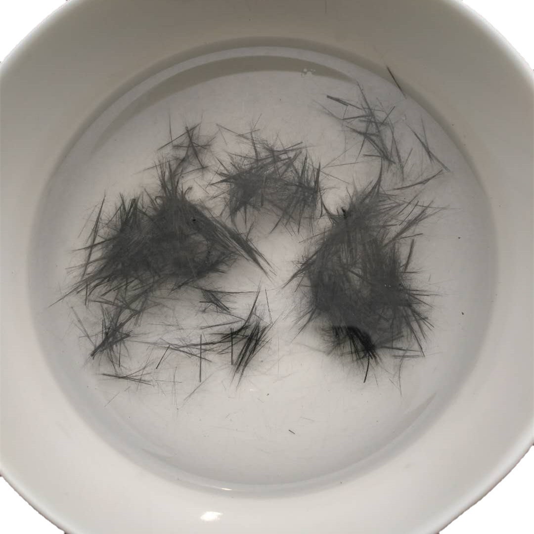 6mm chopped carbon fiber material modified conductive reinforced high strength easy to disperse Japanese chopped carbon fiber