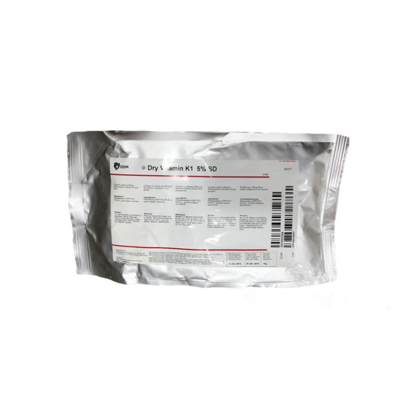 Ready Supply of Vitamin K1 with a Food Grade Content of 5% Phytonadione