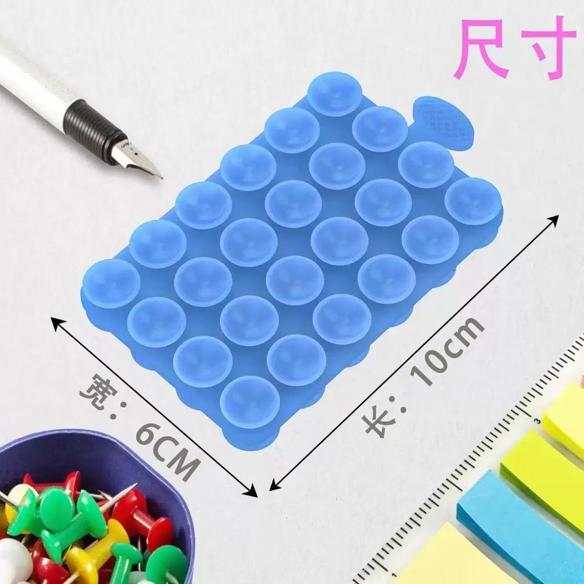 2025 New Multifunctional Silicone Strong Double-Sided Suction Cup Lazy Mobile Phone Holder with High Appearance, Portable and High Temperature Resistance