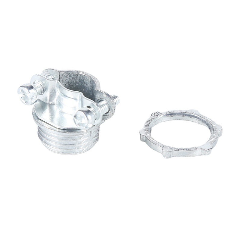 Dmf Type Wire Clamp Zinc Alloy Cable Clamp Galvanized Chrome Surface Processing Cable Clamp