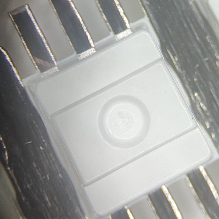 Dongguan LED bracket factory direct 3528-6 foot RGB flat foot patch copper bracket