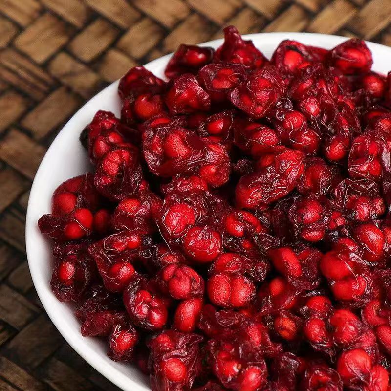 Schisandra Chinensis 100g Bottled Canned Northeastern Liaoning Schisandra Chinese Medicinal Herb Wholesale Direct from Source Live Streaming Dropshipping