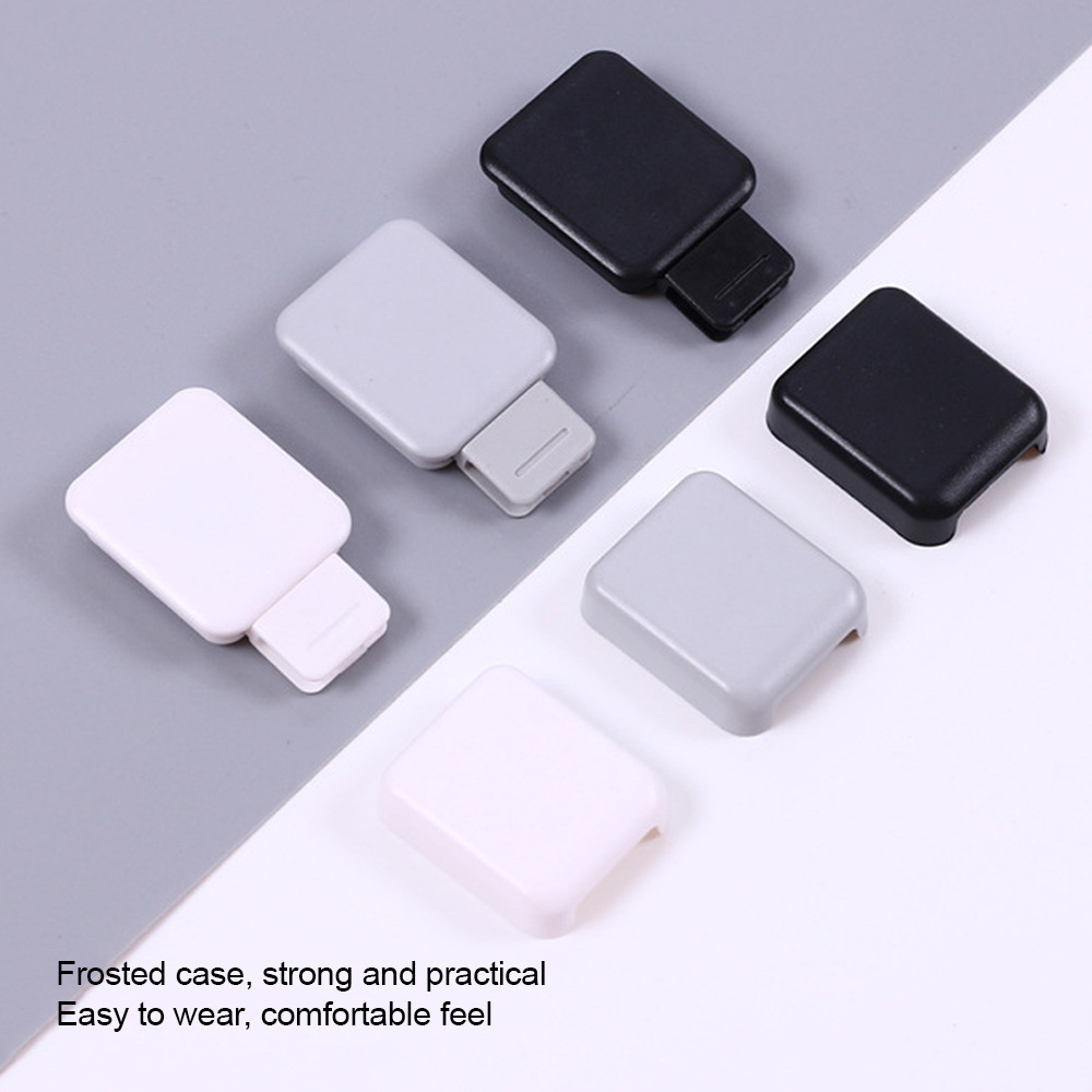 Autumn Rain Work Card Telescopic Buckle Work Permit Easy Pull Buckle 15mm Square 20mm Student ID Buckle Card Set Buckle