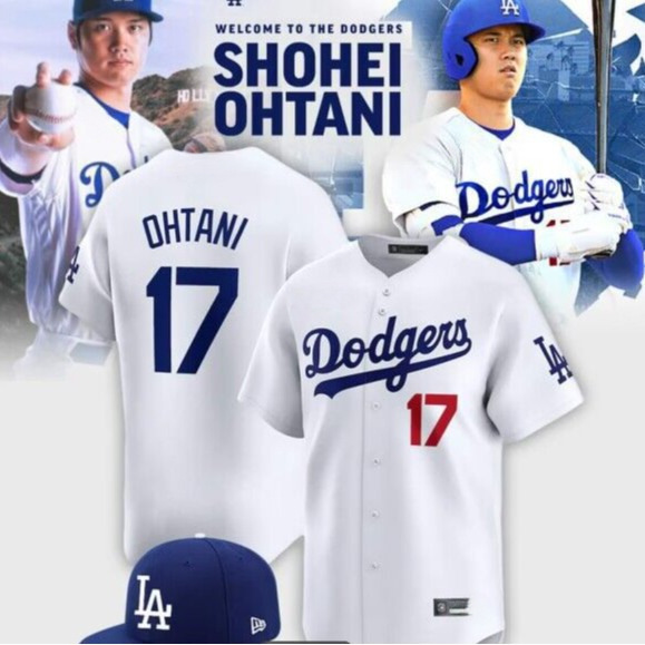 Форма бейсбольная Dodgers 17 Ohtani 8-24 Bryant с вышивкой