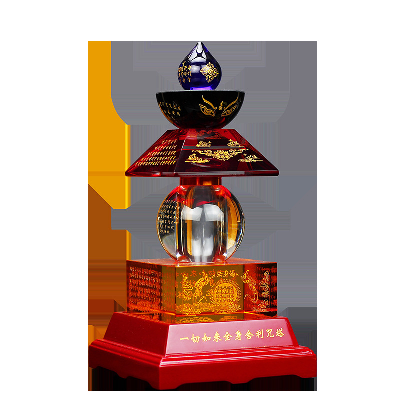 All Tathagata Heart Secret Full Body Treasure Chest Printed Dharoni Tower Five-Wheel Tower Supplies