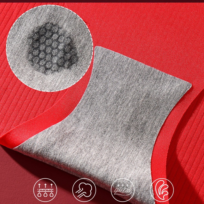 Underwear Women's Non-rimless Breast Breathable Beautiful Back Bra Red Boxed This Year's Wedding Lady